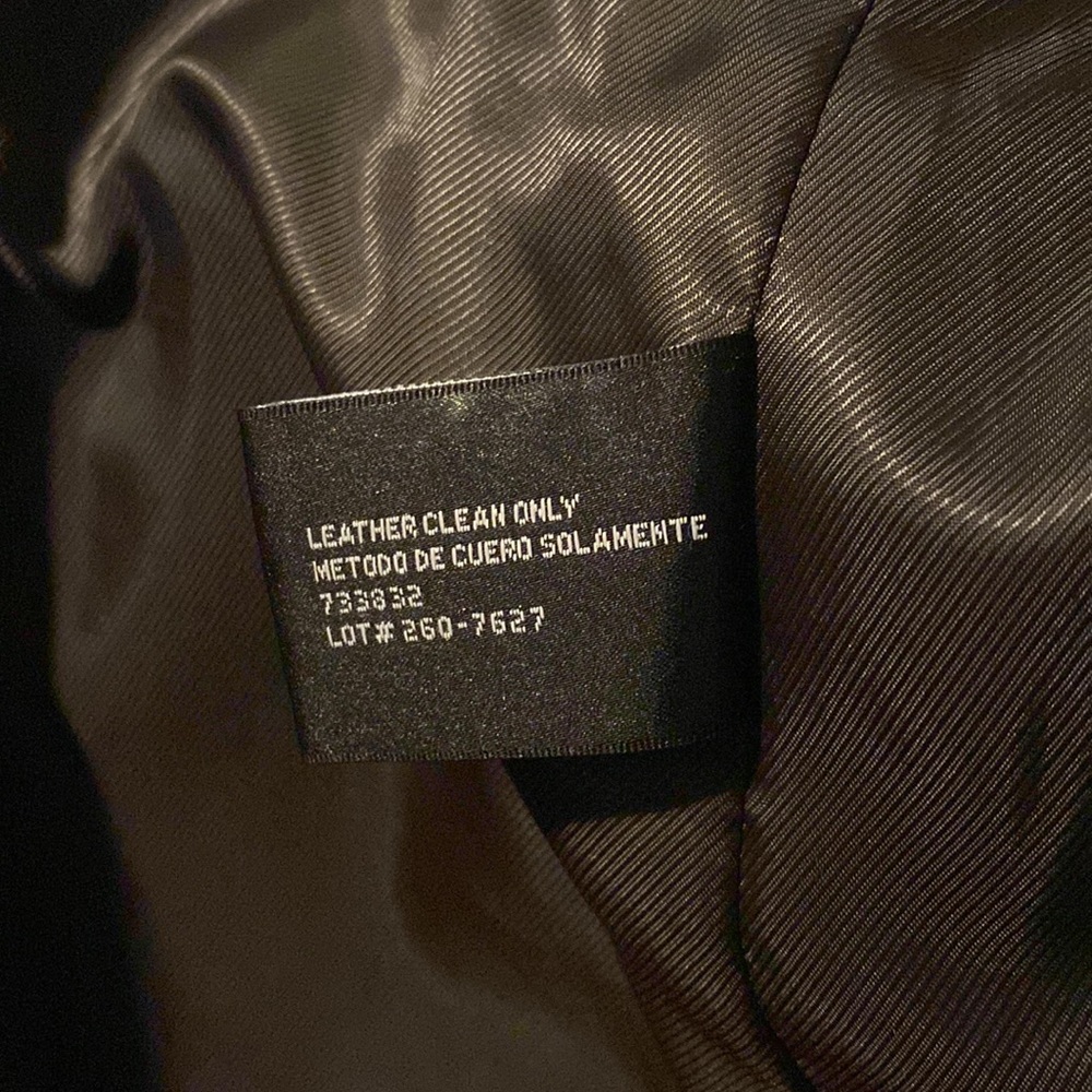 Worthington Brown leather coat - Picture 5 of 6